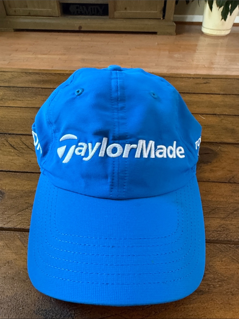TaylorMade Bright Blue Cap with White Logo